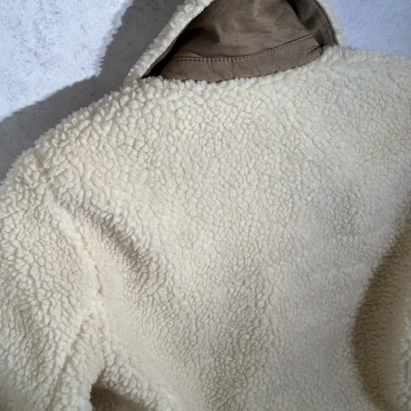 Madewell | Portland Sherpa Jacket sz XS - Girlhood core, hygge - Picture 7 of 9